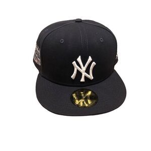 New Era New York Yankees All Star Patch 59FIFTY Fitted Hat Cap Size 7 3/4